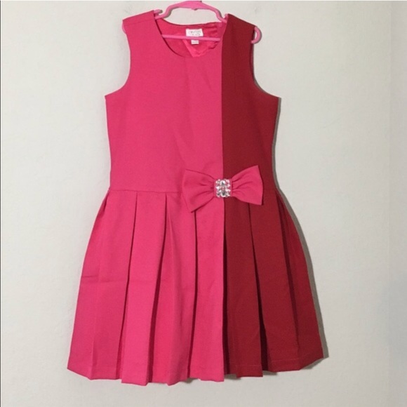 The Children's Place Other - Pink bow dress